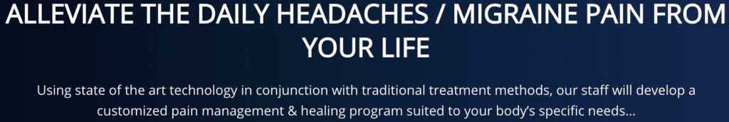Message to Alleviate Headache/Migraine Pain Murfreesboro Chiropractic