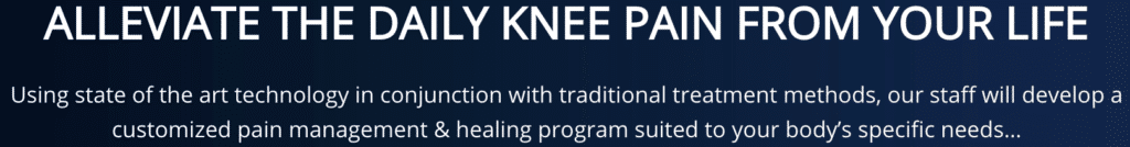 Message to Alleviate Daily Knee pain Murfreesboro