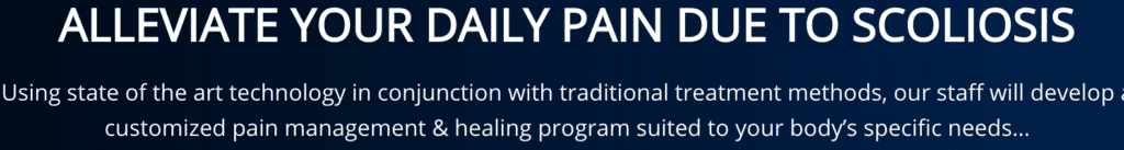 Message to Alleviate Pain due to Scoliosis Murfreesboro