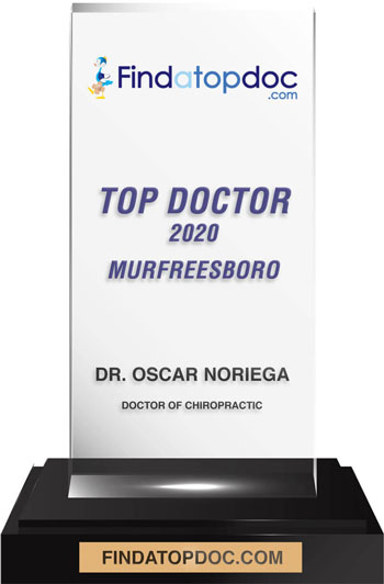 Dr. Oscar Noriega DC – Top Doctor 2020 recognition from FindATopDoc