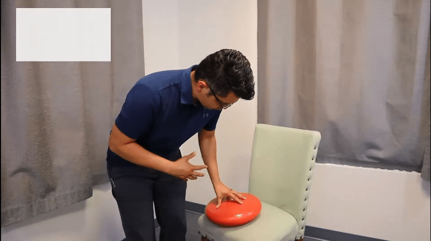excercise ball at Revolution Chiropractic Murfreesboro clinic