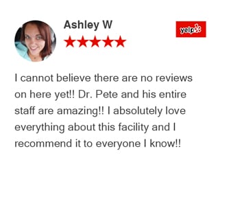 Ashley W google review for Revolution Chiropractic Murfreesboro