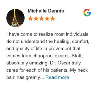 Michelle Dennis google review for Revolution Chiropractic Murfreesboro