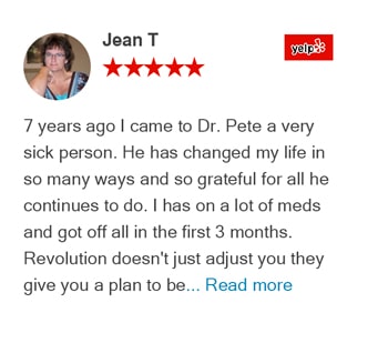 Yelp Review Jean T -Revolution Chiropractic Murfreesboro