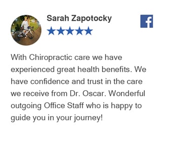 Facebook Reivew - Sarah Xapotocky - Revolution Chiropractic Murfreesboro