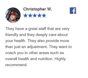 Facebook Review - Christopher W - Revolution Chiropractic Murfreesboro