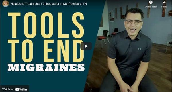 Tools to end migraines at Revolution Chiropractic Murfreesboro