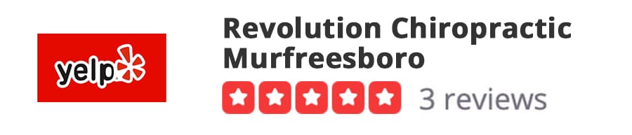 Yelp Review-Revolution Chiropractic Murfreesboro