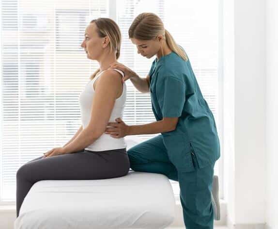 Chiropractor can improve bad posture