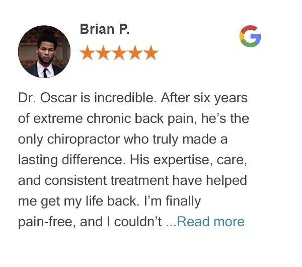 Google Review of Brian P.