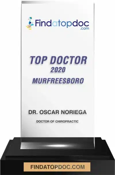 Dr. Oscar Noriega DC – Top Doctor 2020 recognition from FindATopDoc